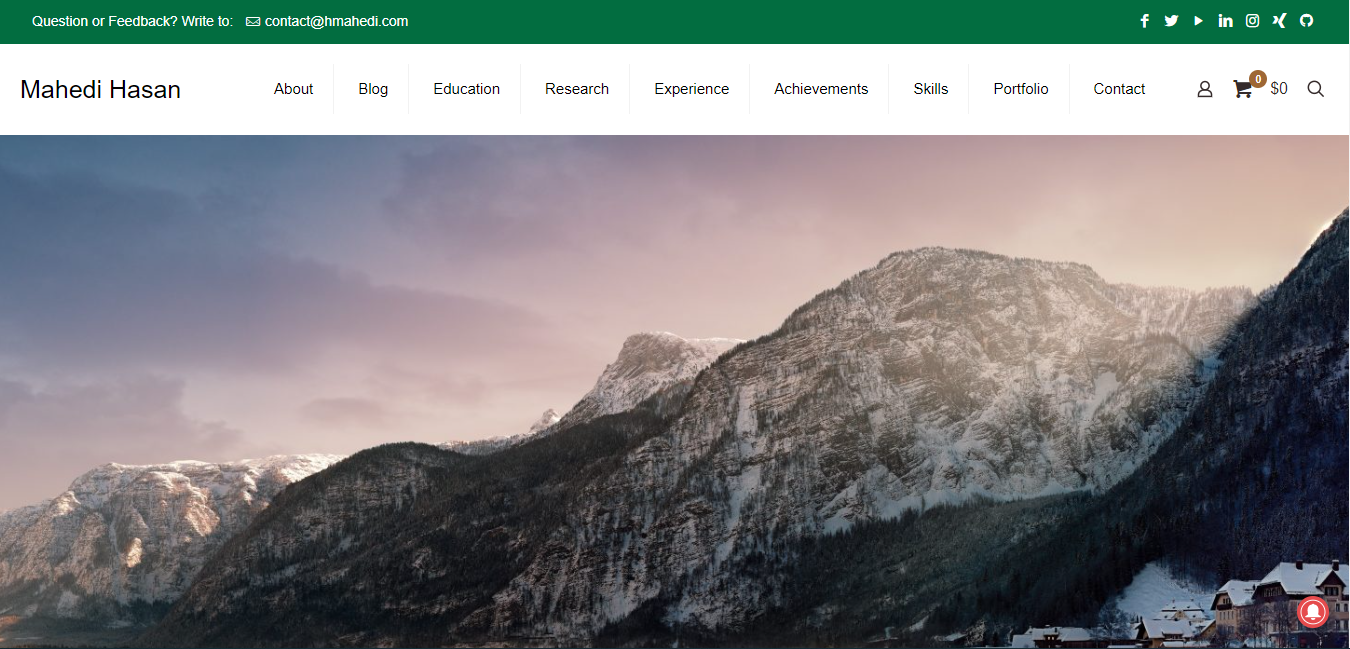 Personal Portfolio Website